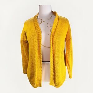 Marled Cardigan Size L Women's Marigold Cottagecore Prairie Girl Kintted Set